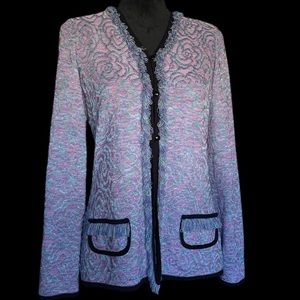 Beautiful Vintage Button Down Cardigan - no tags - lovely colors